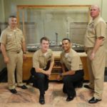 Commander and crew of USS Asheville visit City Hall