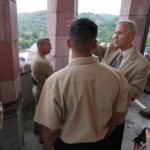 Commander and crew of USS Asheville visit City Hall