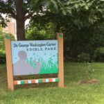 edible park garden sign