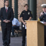 Scott Burnette speaks at 9/11 ceremony