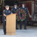 Tammy Hooper speaks at 9/11 ceremony