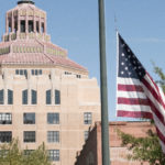 flag at half mast