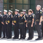 officers at 9/11 ceremony