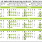 calendar of pick up schedule