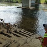 The river access stairs posed a safety hazard