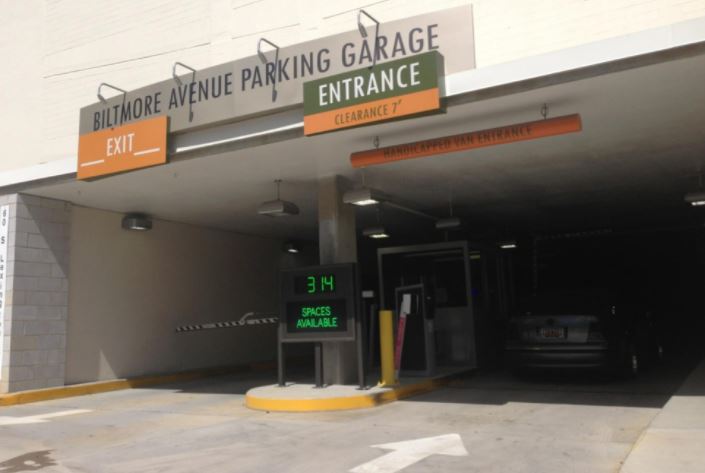 biltmore avenue parking garage