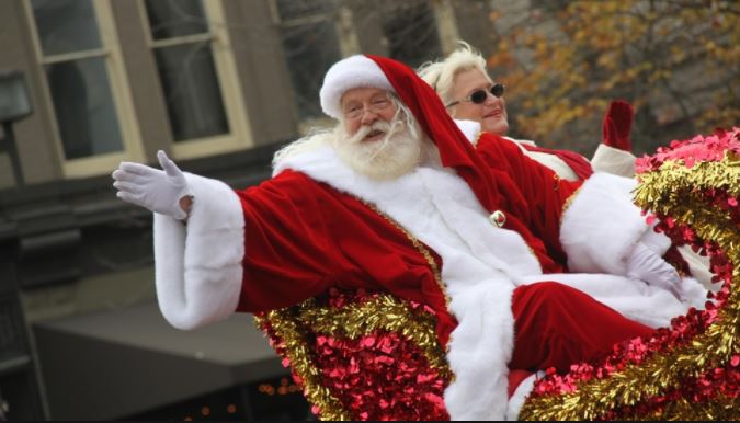 Asheville holiday parade