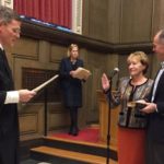 Wisler swearing in