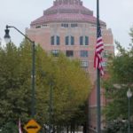 City Hall lowered flag