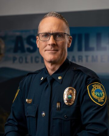 Portrait of Deputy Chief Sean Aardema in uniform