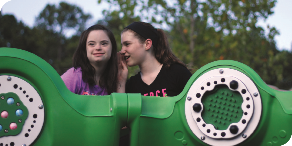 teens on a playground