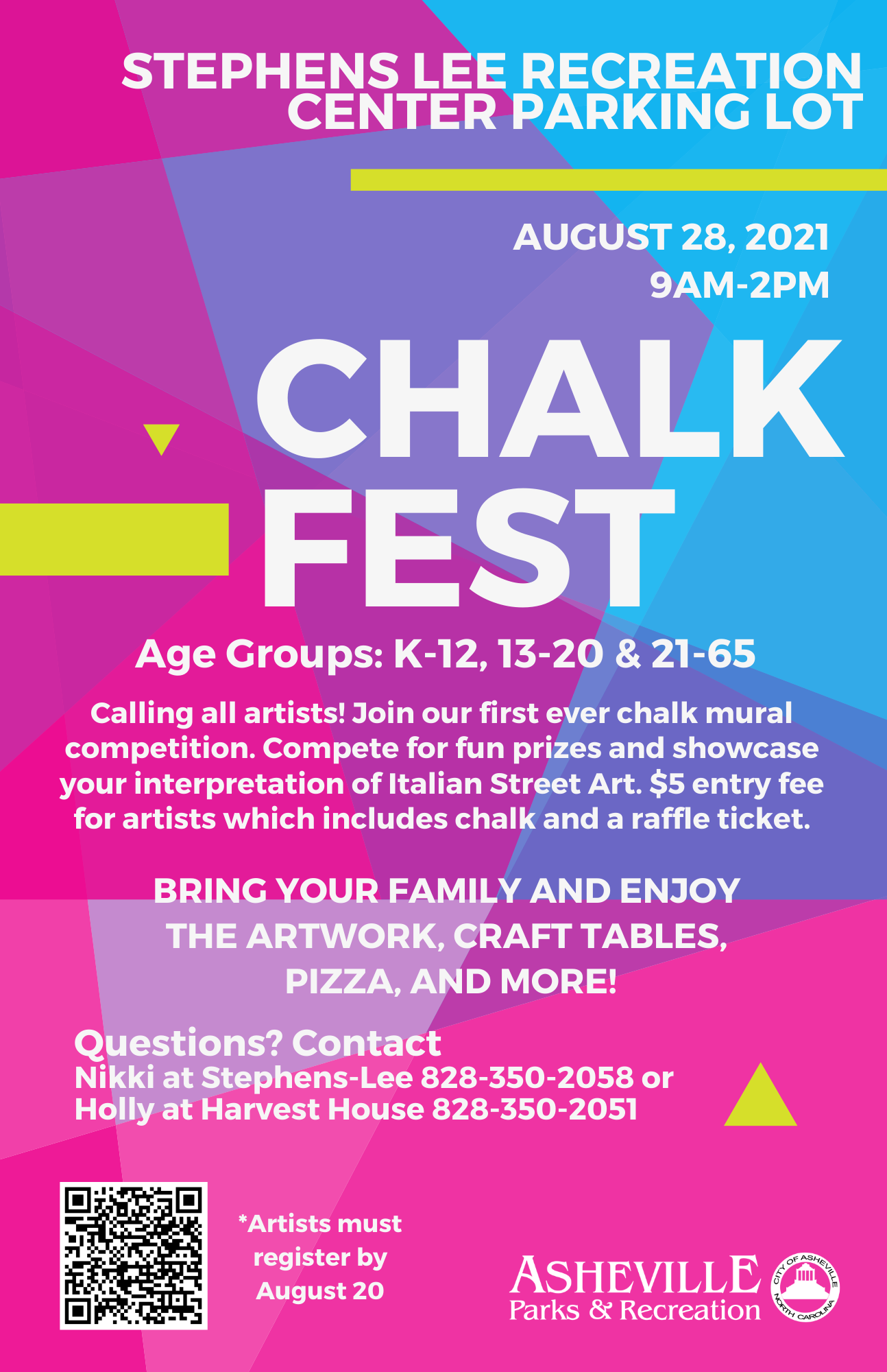 Chalk Fest Flyer Image