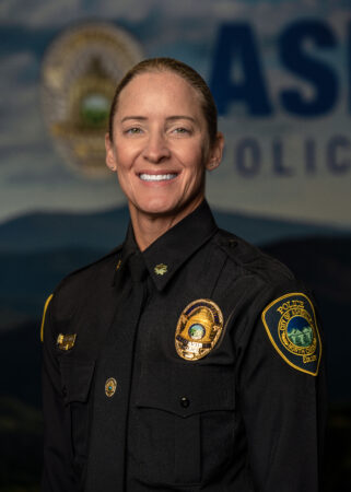 Deputy Chief Jacquelyn "Jackie" Stepp in Uniform