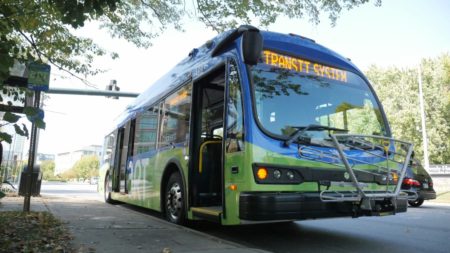 art transit system bus