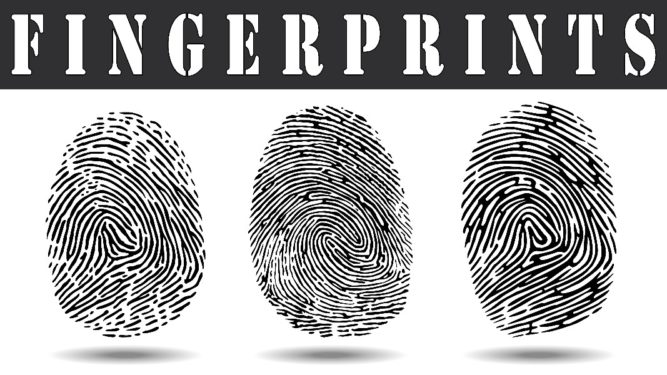 ink fingerprints