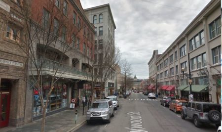 Haywood Street in downtown Asheville