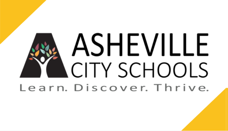 Asheville city schools logo