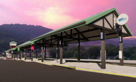 transit station rendering