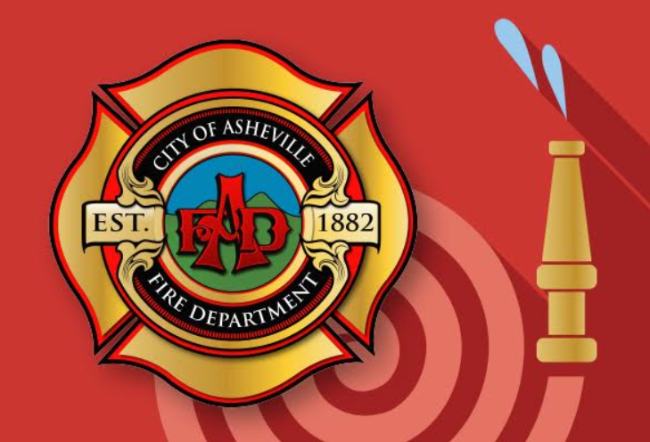 Fire Station 13 illustration with logo