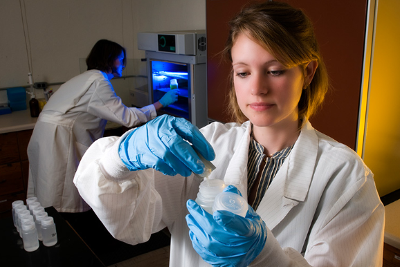 boil water testing in lab