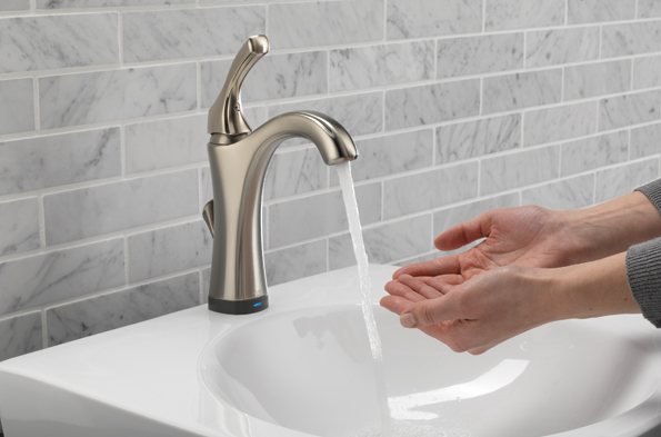 water faucet and sink