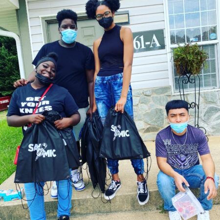 Cayla students who interned at Slay the Mic in the summer of 2022.
