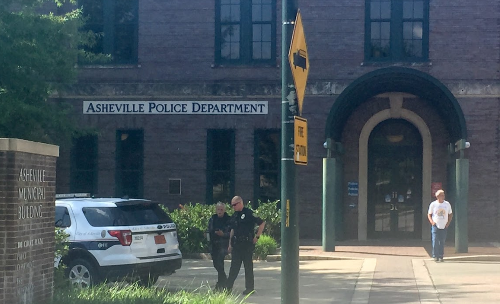 Asheville Police Department building front