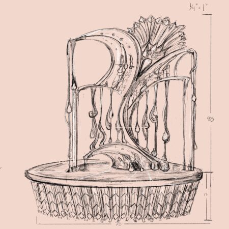 View larger sketch of the front view