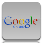 Google Group button