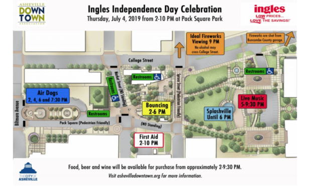 4th of july activities in asheville nc
