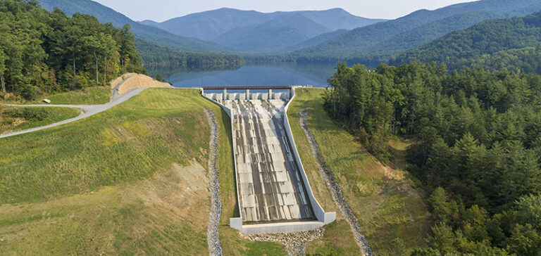 north fork auxiliary spillway