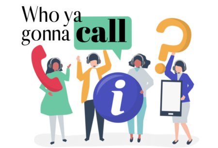 Call center illustration
