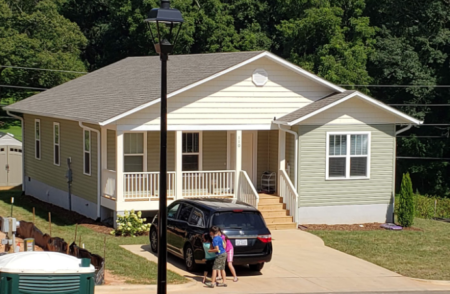 Habitat home in Candler