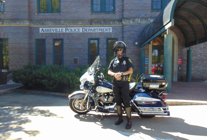 Asheville Police Officer Meg Donahue