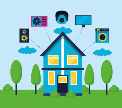 smart home illustration