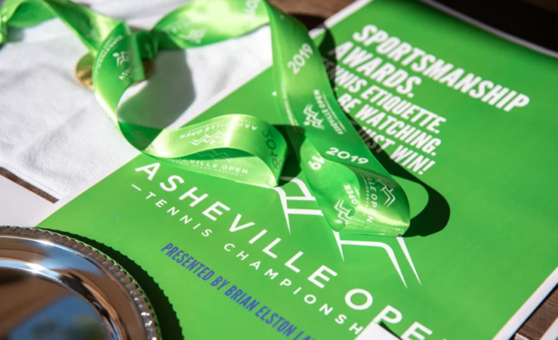 Asheville Open tennis ribbon