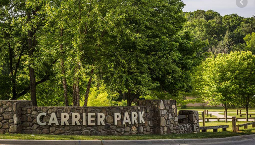 carrier park sign