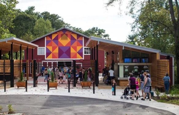 WNC Nature Center entrance