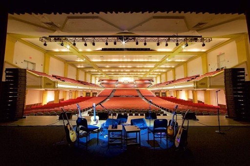 Interior photo of Thomas Wolfe Auditorium
