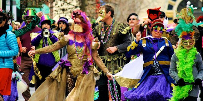 Asheville Mardi Gras Parade