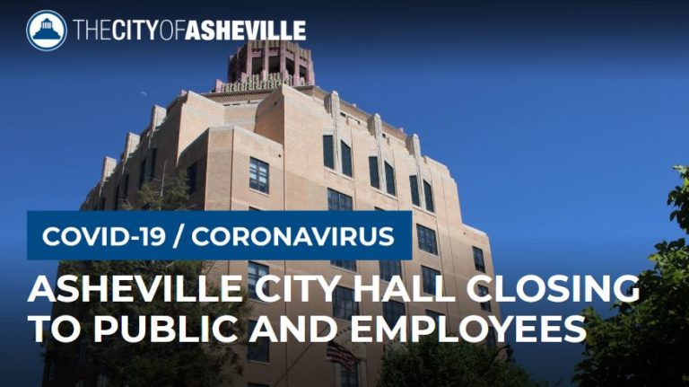 City hall closed COVID graphic