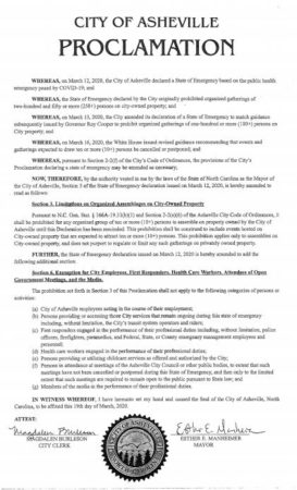 document Emergency proclamation update 03192020