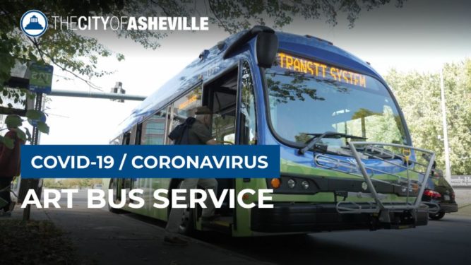 bus service COVID graphic