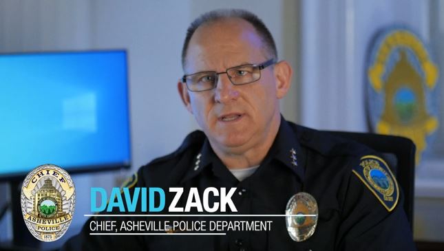 Asheville Police Chief David Zack