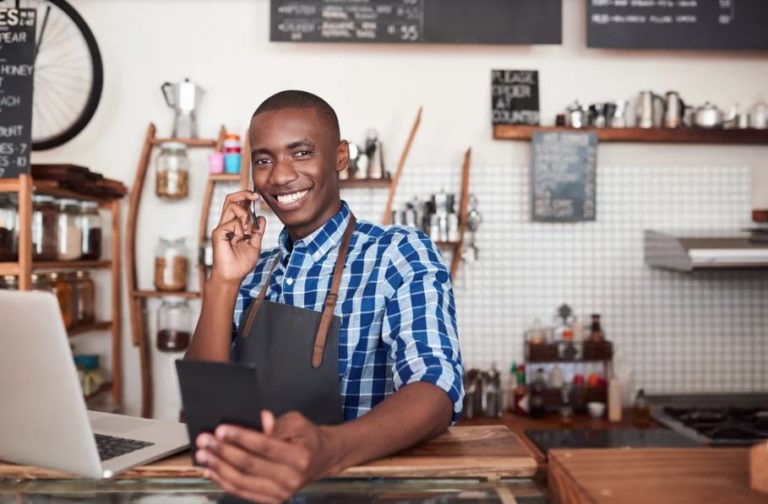 Minority business photo illustration