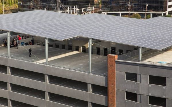 solar rooftop array