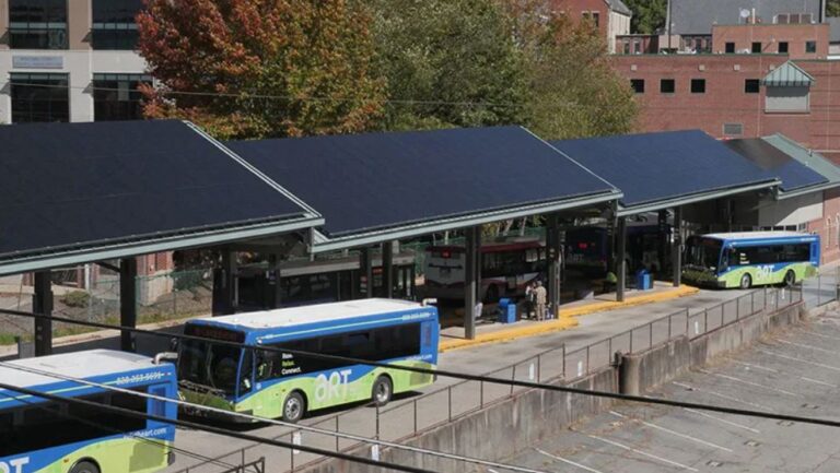 ART Transit Center solar panels