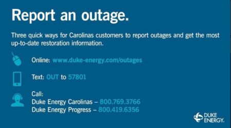 Duke Outage instructions