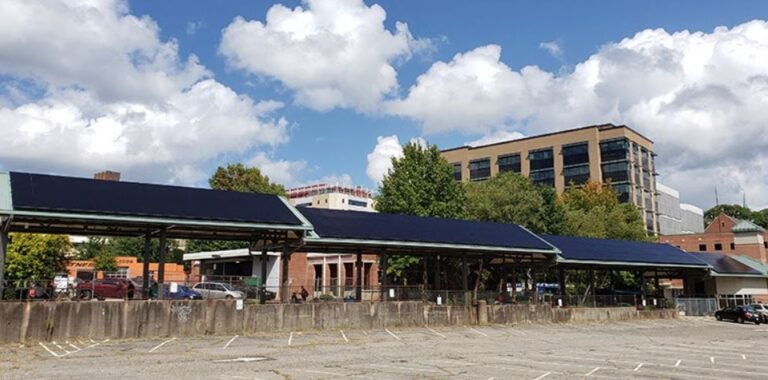 Transit Station solar panels