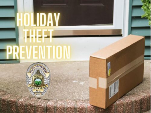 Holiday anti theft photo illustration